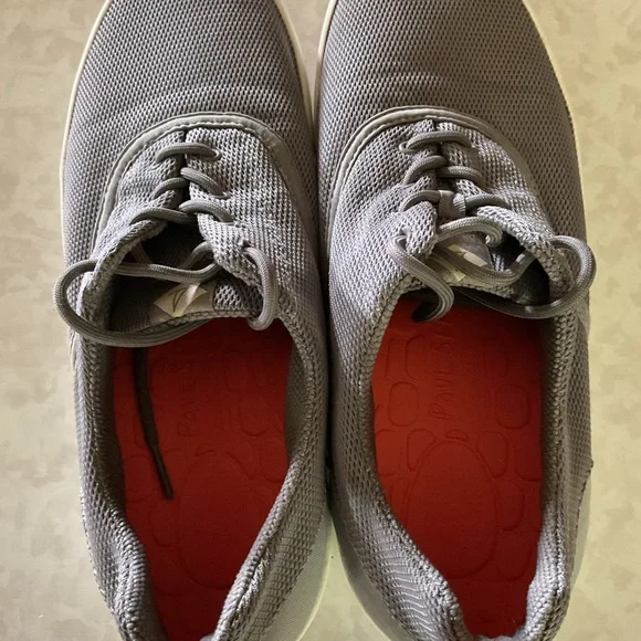 Sperry Gray and Red Men's Casual Shoes size 10.5 - Picture 3 of 5